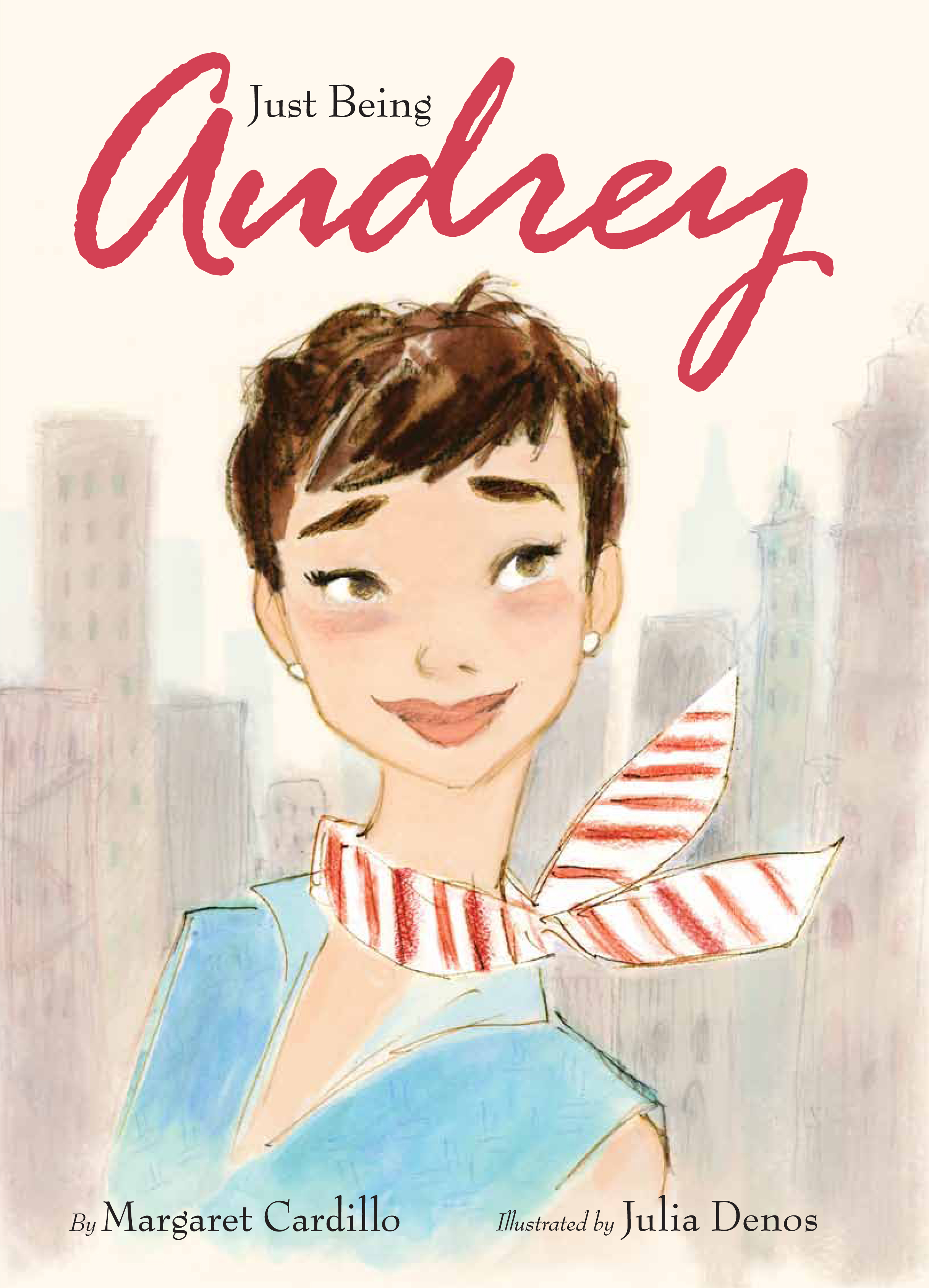 Just Being Audrey Book Front Cover