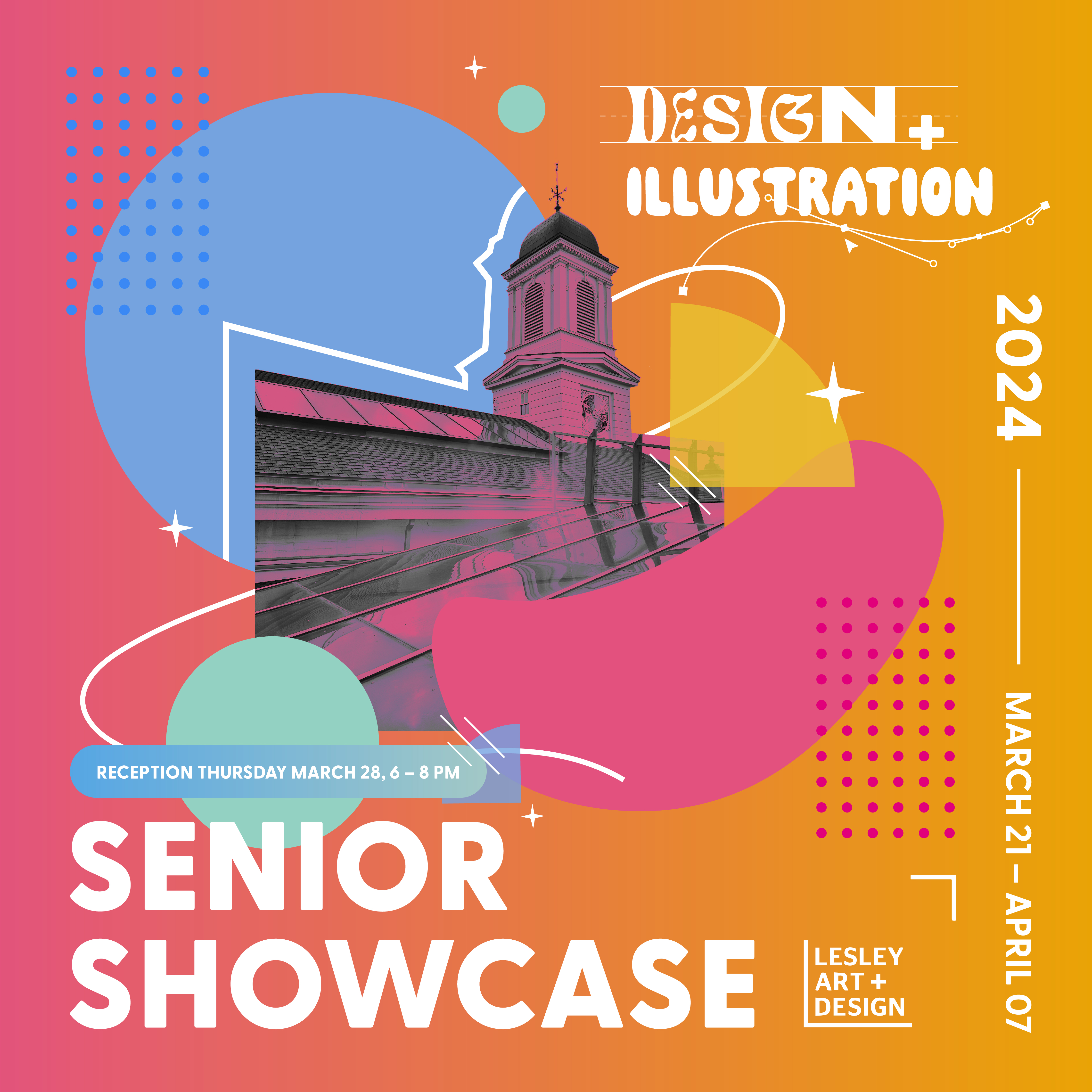 Illustration and Design Senior Showcase poster