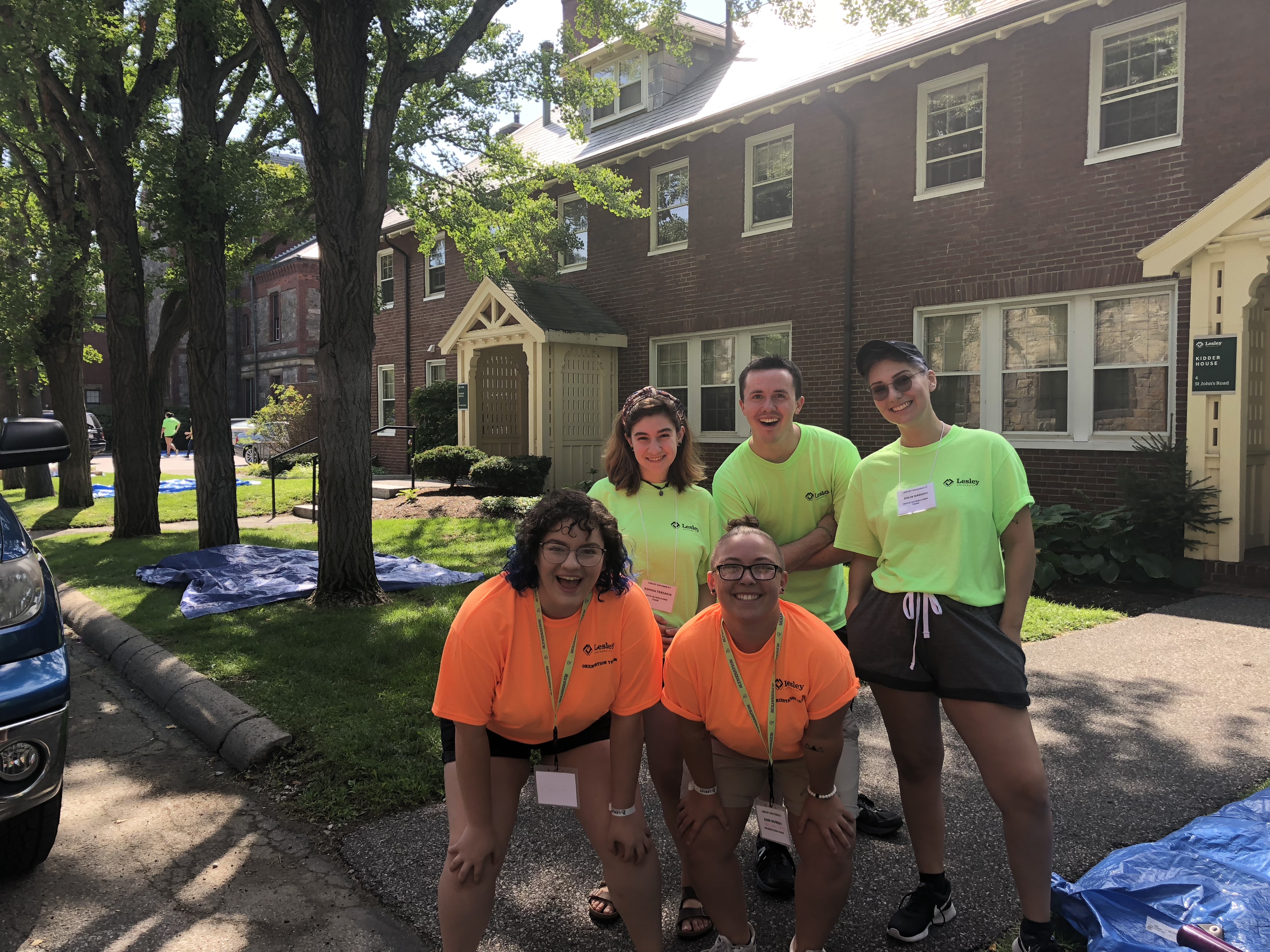 Our move-in team welcomed our newest Lynx to their new home on Brattle campus.