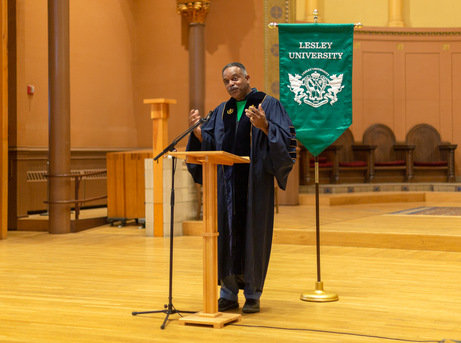 Nathaniel Mays speaks at 2022 convocation