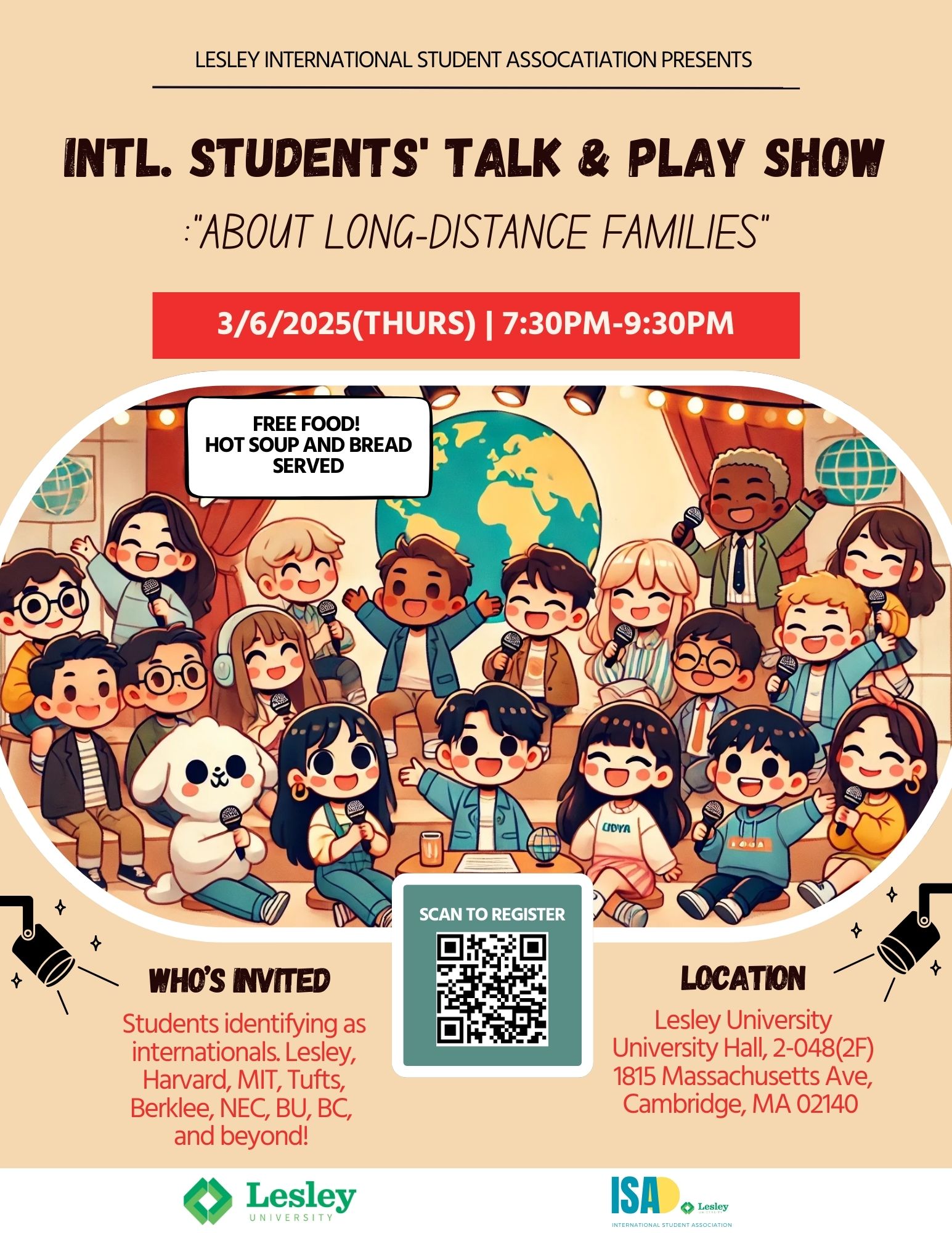 INTL. Students' talk & play show