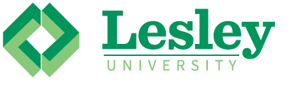 Lesley logo with elements added - example of what not to do