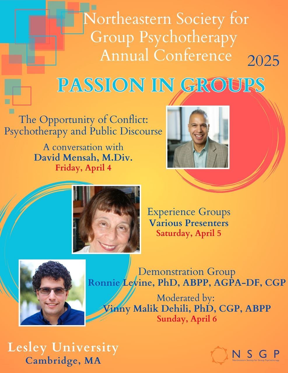 NSGP 2025 Annual Conference Flyer