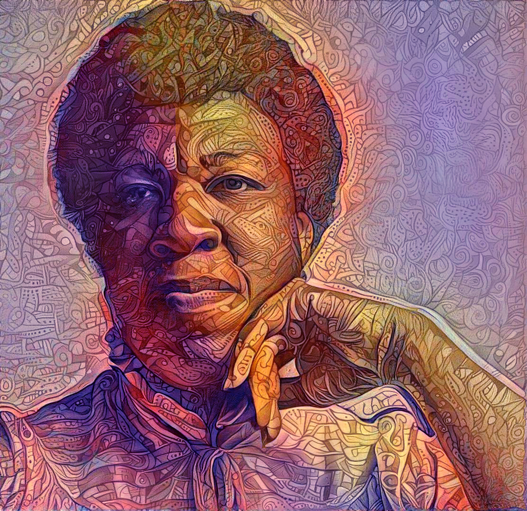Artwork - portrait of Octavia Butler