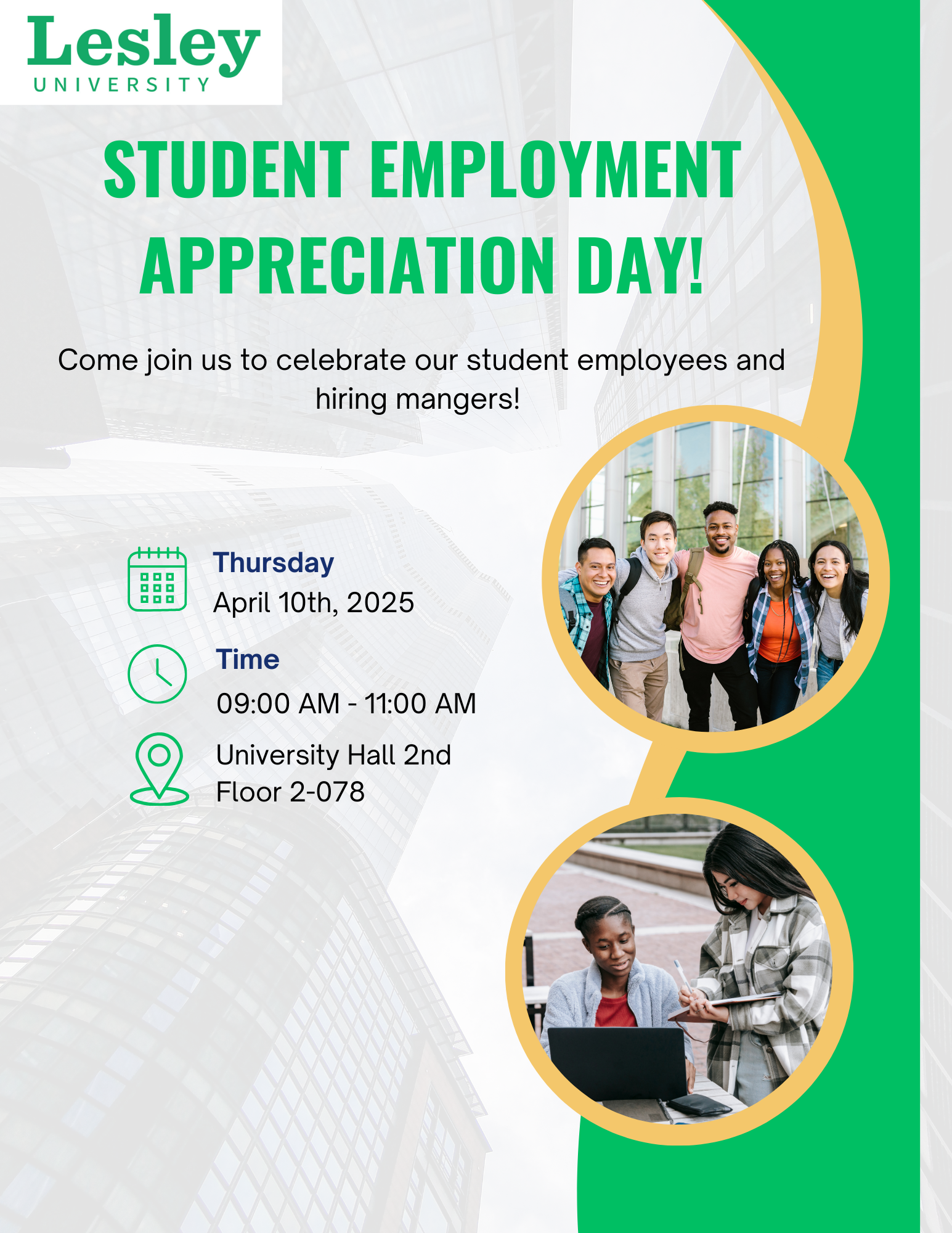 Student Appreciation Day 2025 Flyer