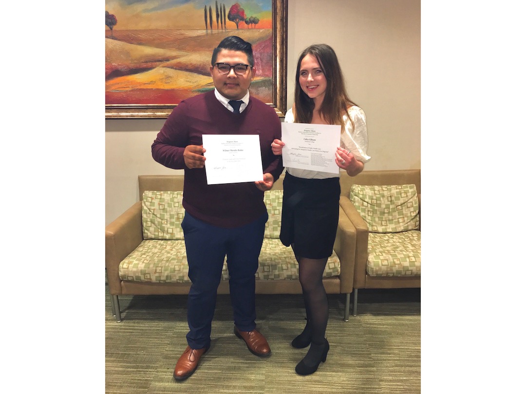 Two Lesley Seniors Receive Kingston Mann Award Lesley University