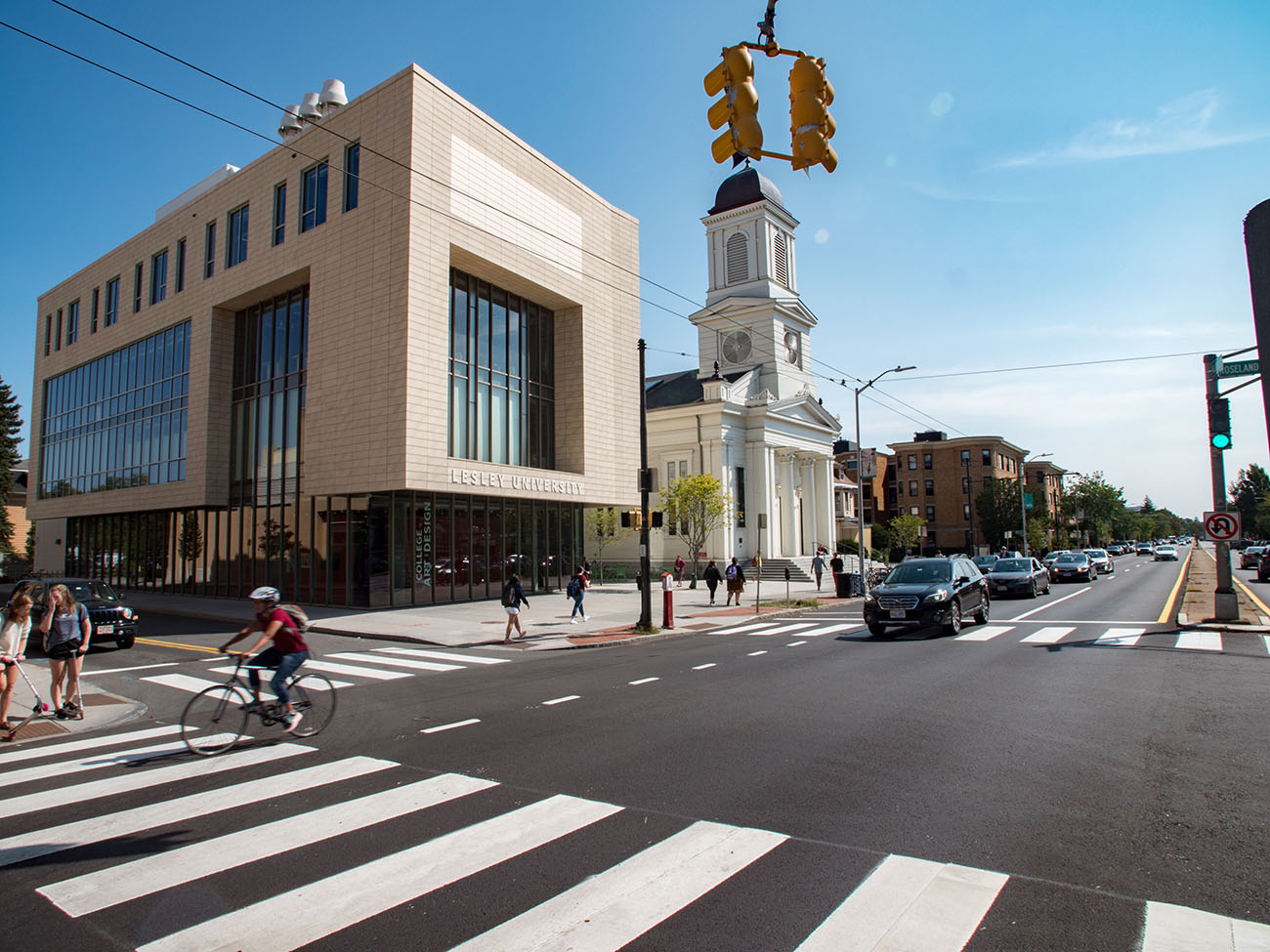 Lunder Arts Center on Massachusetts Avenue in Cambridge