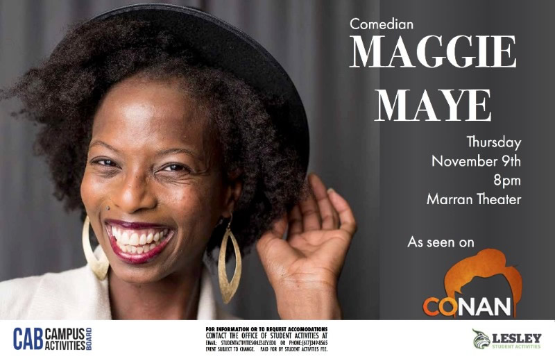Maggie Mae Commedian Flyer