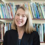 Professor Erika Dawes in her office