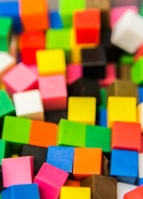 colored blocks