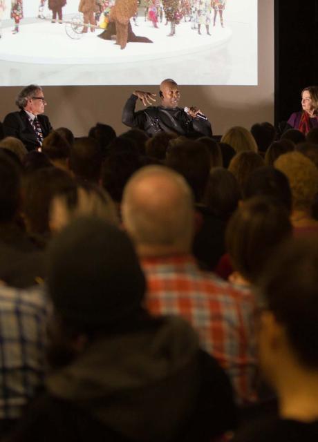 nick cave speaking to audience