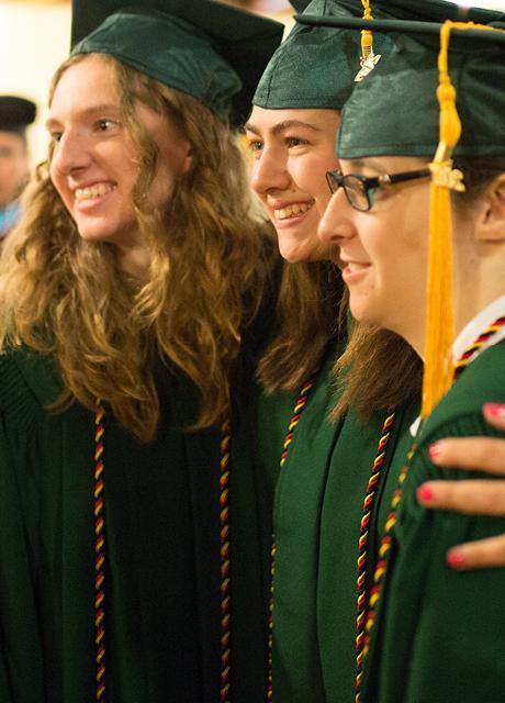 three threshold graduates