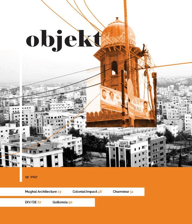 magazine cover with black and orange imagery