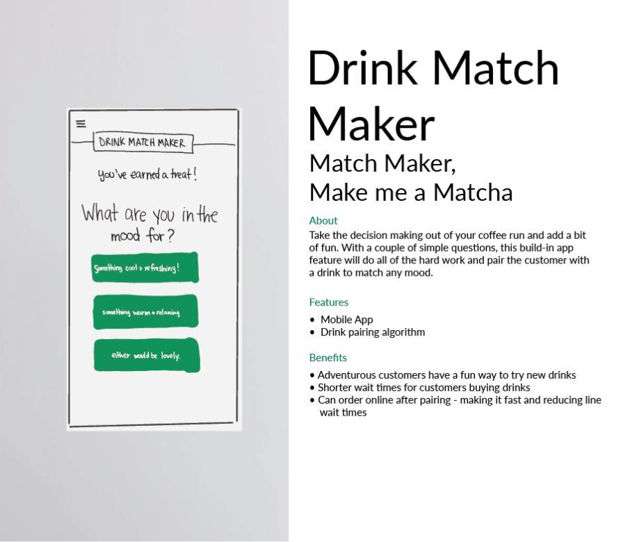 phone screen with green boxes and text on gray background
