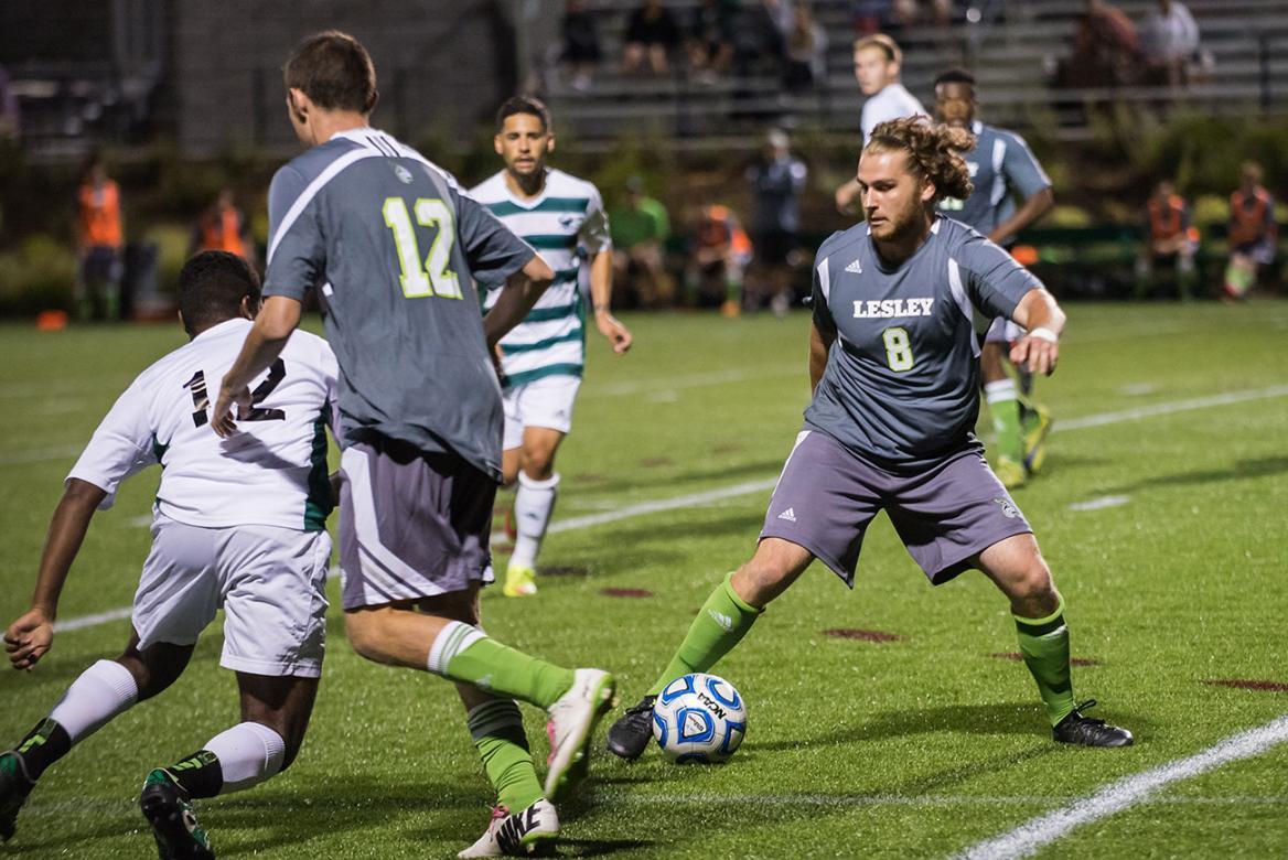 lesley university men's soccer team