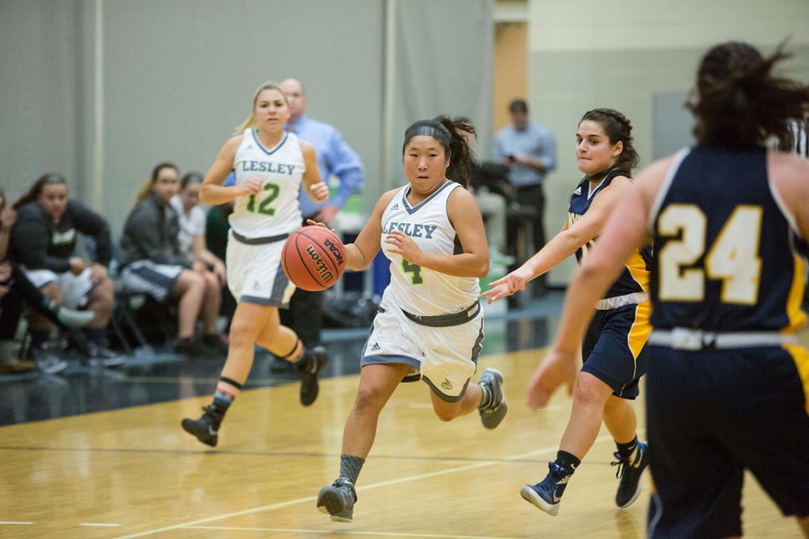 lesley university women's basketball team