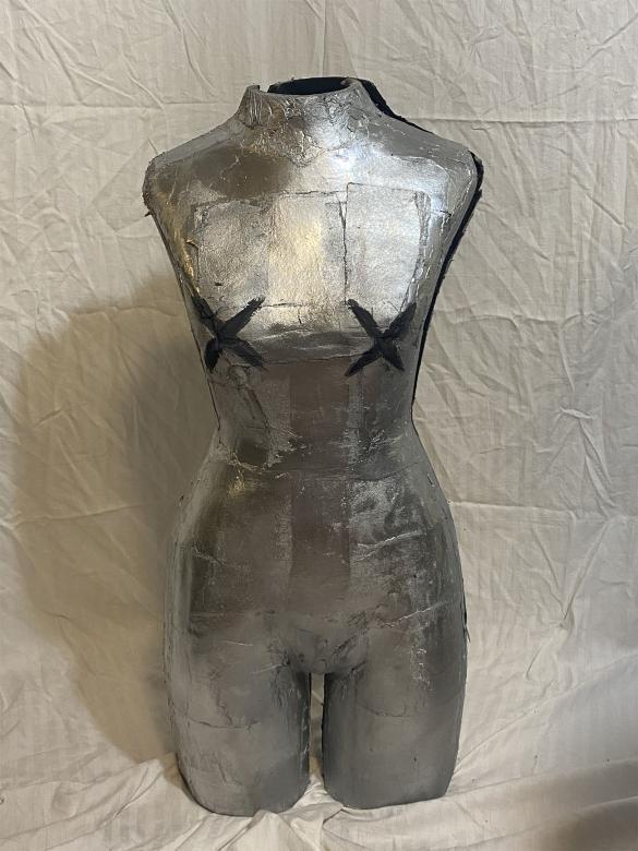silver mannequin