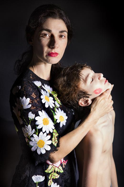 Elinor Carucci's photo "Kiss Trace"