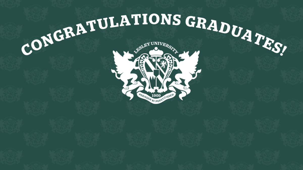 Lesley Patterned Seal Commencement Zoom Background (large)