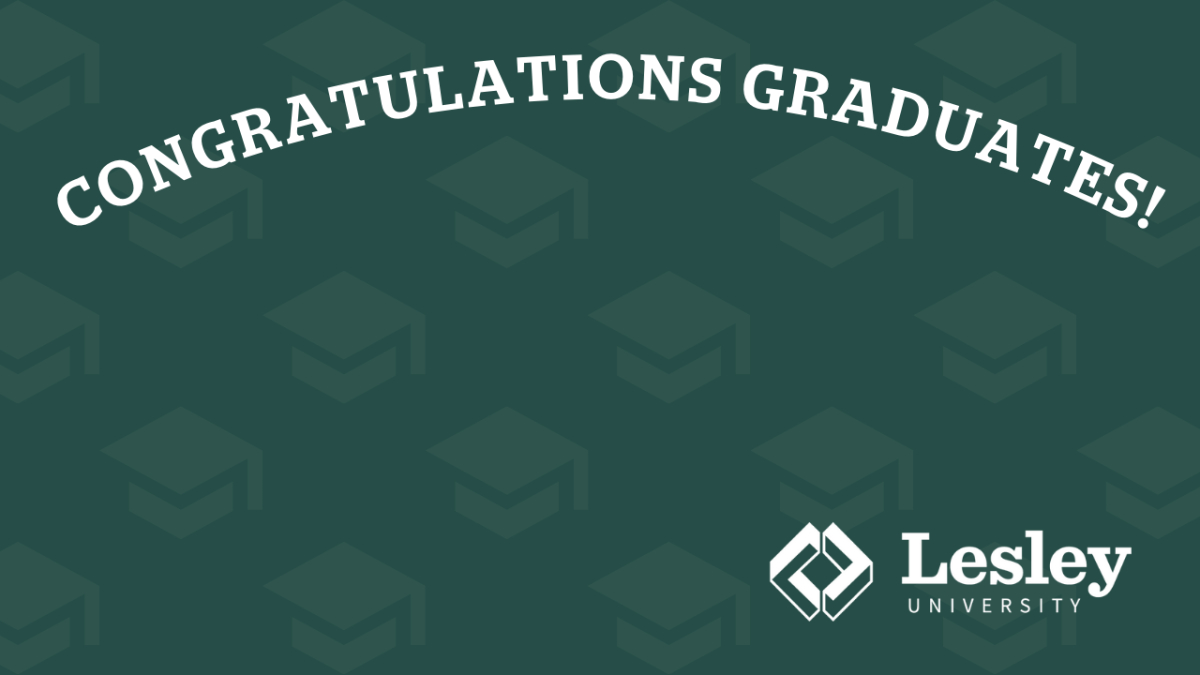 Congratulations Patterned Mortarboard Zoom Background