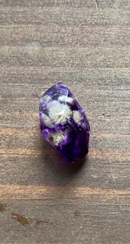 purple baby's breath gem