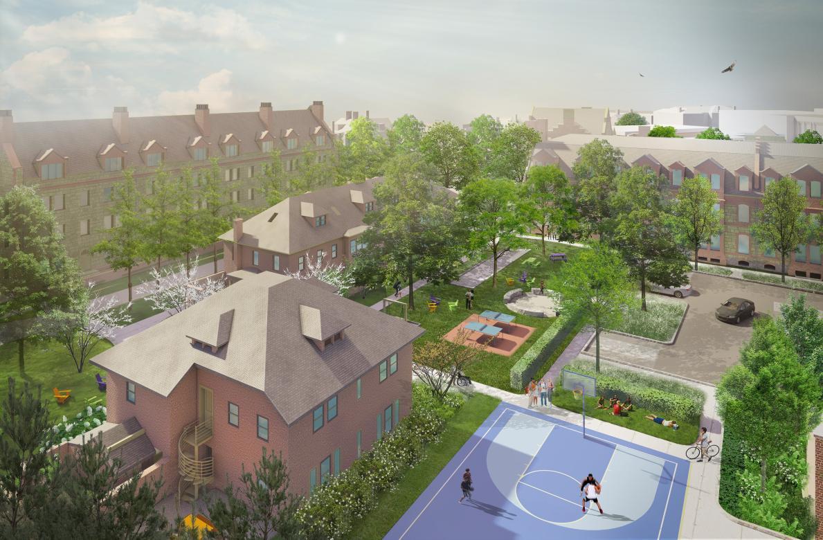 Birds Eye of Kidder Quad