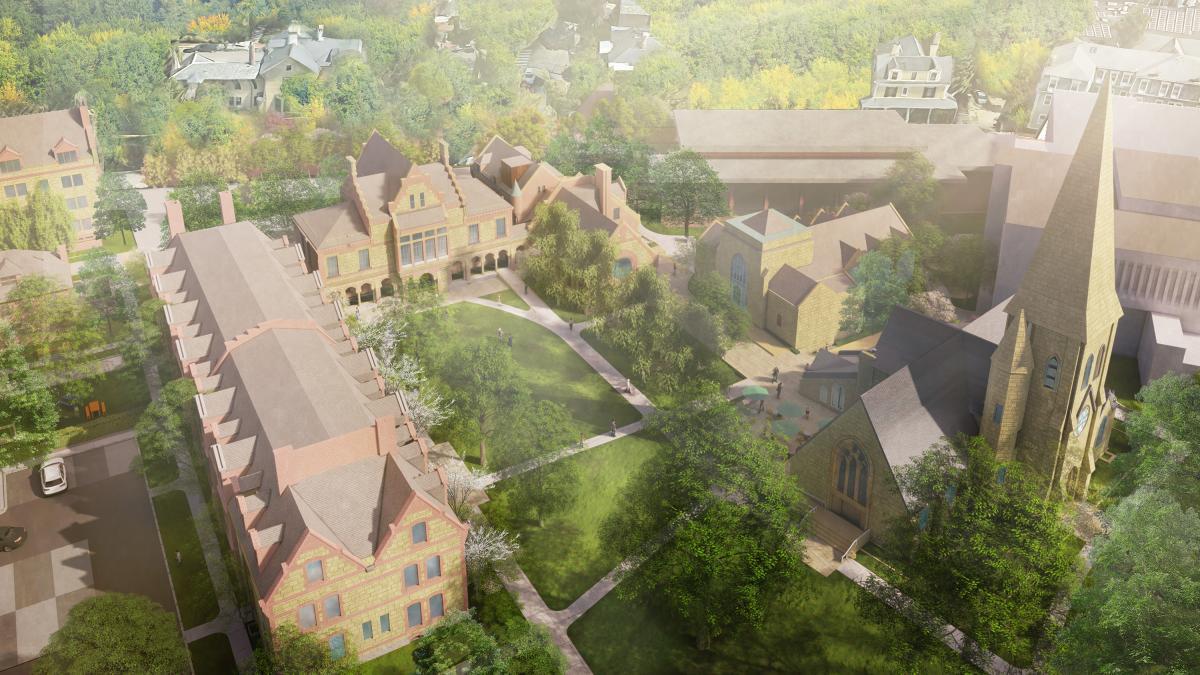 Reed Quad View - Birds Eye