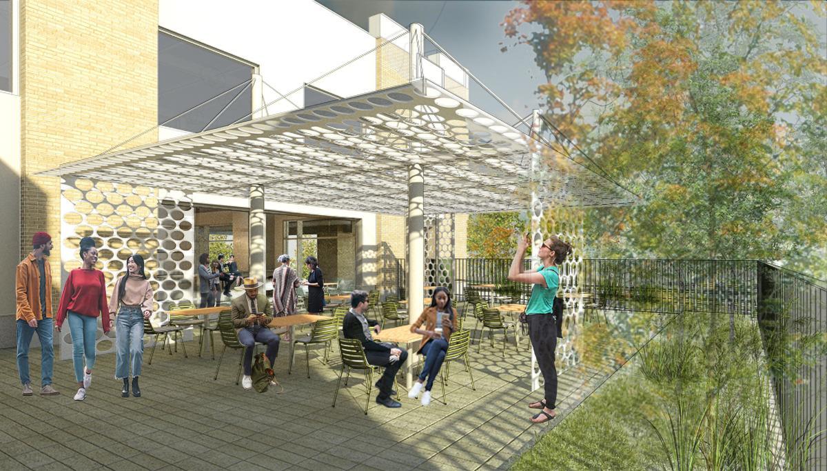 LU exterior terrace
