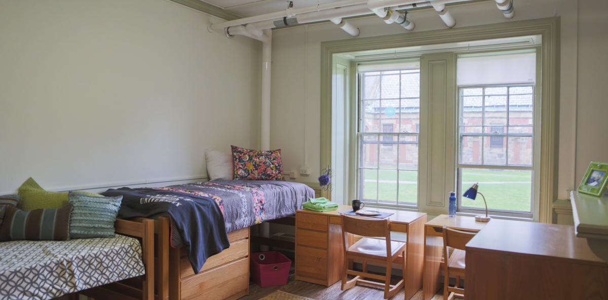 Winthrop Hall dorm room 