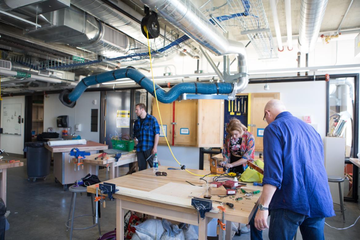 Lunder Arts Center Woodworking Studio