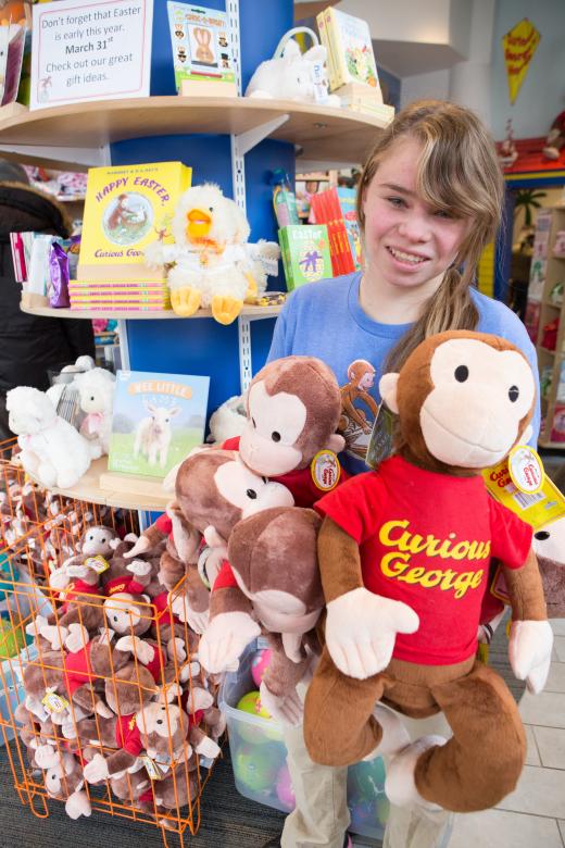 Internship at The Curious George Shop in Harvard Square