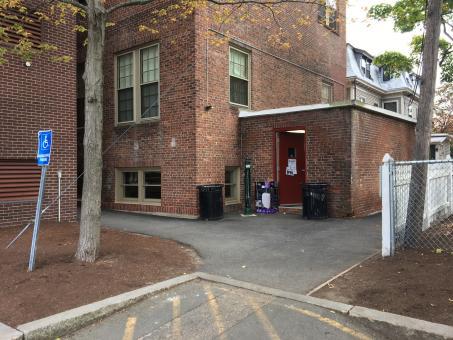 Commuter Students food pantry exterior entrance