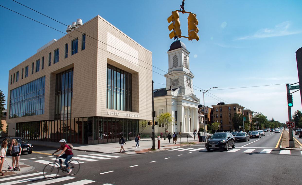 Lunder Arts Center on Massachusetts Avenue in Cambridge