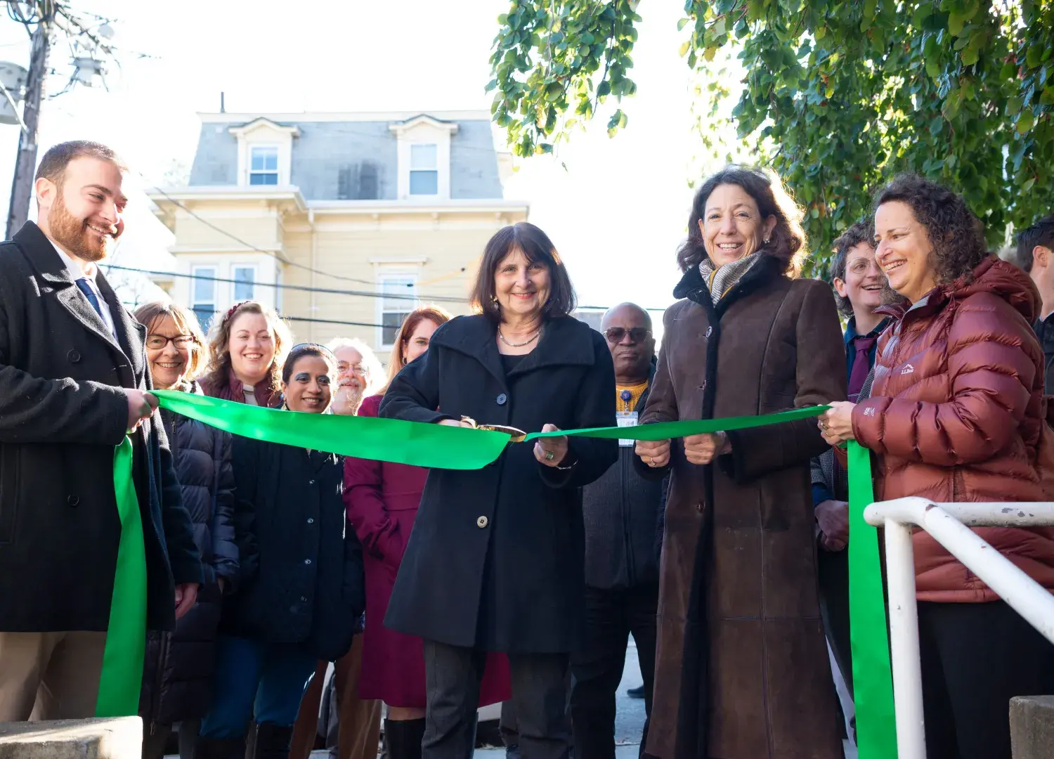 Riverside ribbon cutting
