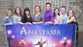 Angelo Cerniglia at Broadway show.
