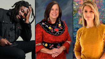 Three headshots - jason reynolds, lynn malerba and julia powell