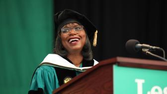 Anita Hill speaks at Commencement 2019