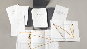 A display of Sarah Hulsey's "Asterisms" series