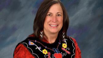 Chief Lynn Malerba pictured in her regalia