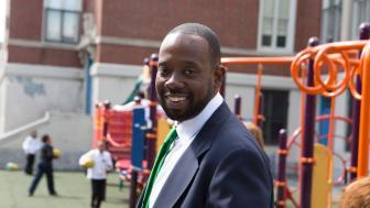 Craig Martin, principal of the Michael J. Perkins School in South Boston.