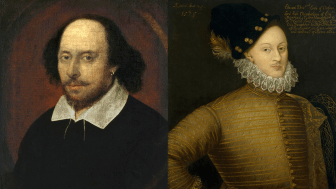 Portraits of William Shakespeare and Edward De Vere