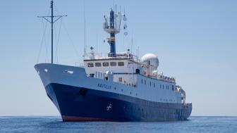 Exploration Vessel Nautilus at sea