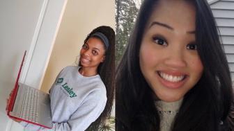 j'nye Sibley and maya Volaitis