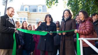 Riverside ribbon cutting
