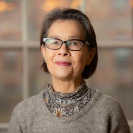 Faculty member Meg Change