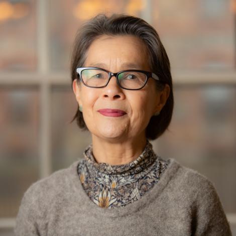 Faculty member Meg Change