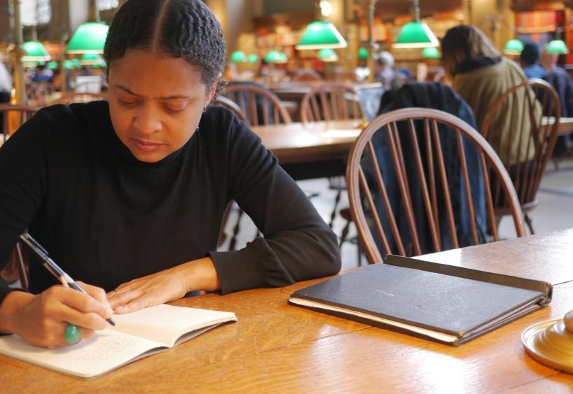 Creative Arts in Learning faculty and Boston Poet Laureate Danielle Legros Georges