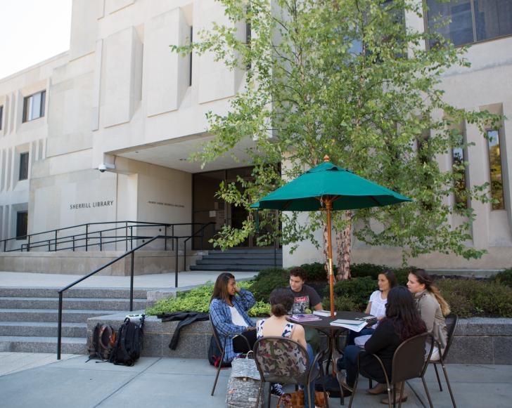Exterior of Sherrill Library