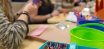 Lesley students teaching in classroom