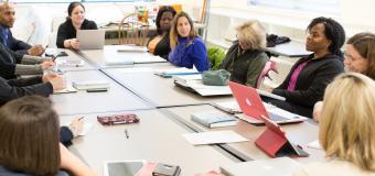 Education professionals partnering for future and working together Lesley University graduate school of education